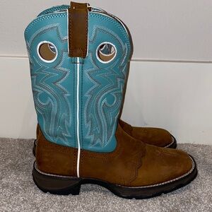 Lady Rebel by Durango Women's Powder n' Lace Saddle Western Boot Size 7